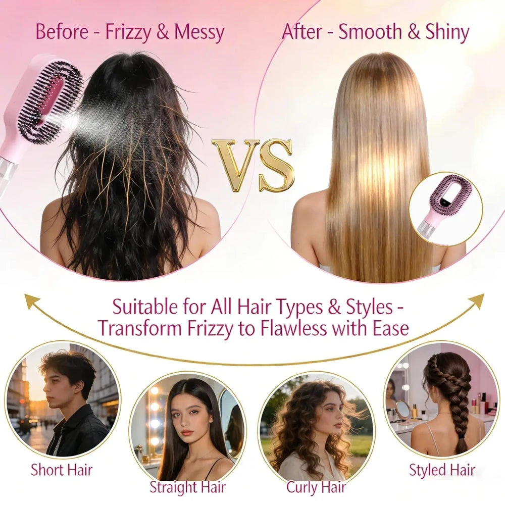 Mist & Smooth Curl Brush